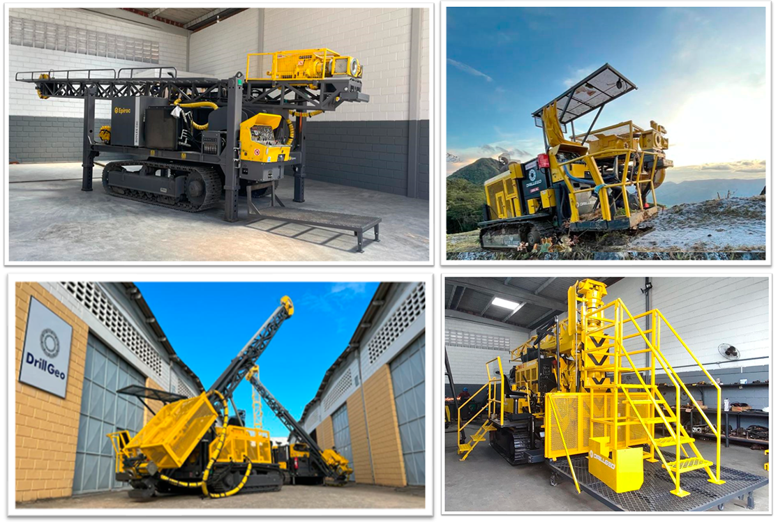 Equipamentos de sondagem DrillGeo